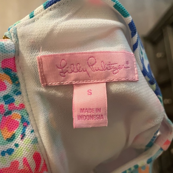 Lilly Pulitzer Arden Sheath Dress Serene Blue Gypsea NWOT S - Picture 10 of 12